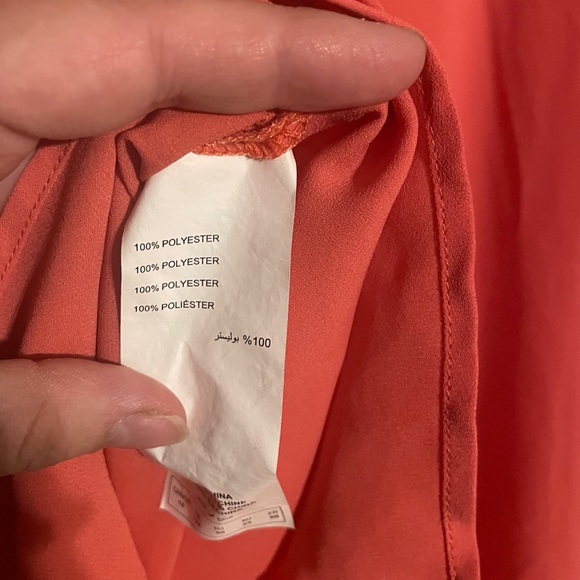 Sheer Pink and White Top - Picture 9 of 9